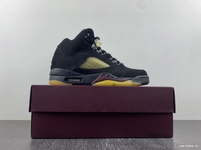 Cheap Maniere Ma Jordan Black 5 Air FD1330-001 x A 0721